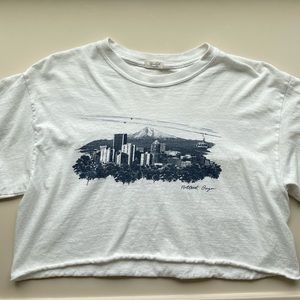 Brandy Melville Cropped Shirt